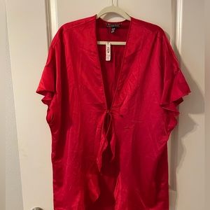 Victoria’s secret Pink red robe.